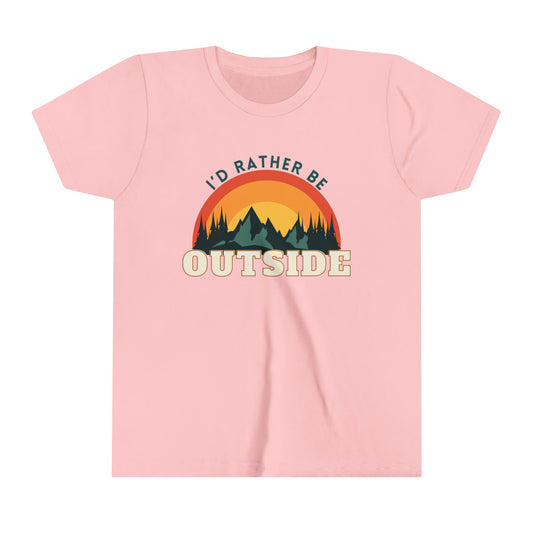 I'd Rather Be Outside Youth Shirt