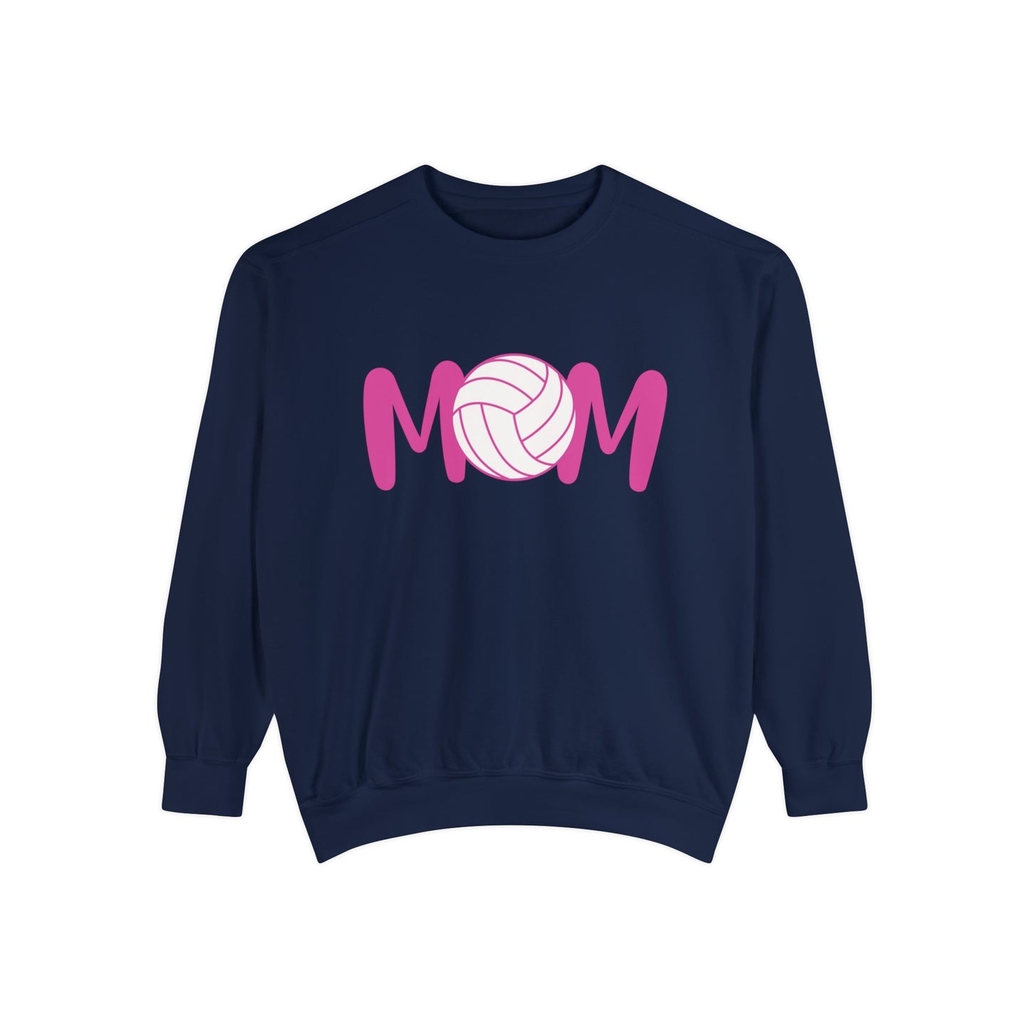 Volleyball MOM Sweatshirt with Personalized Name and Number on Back