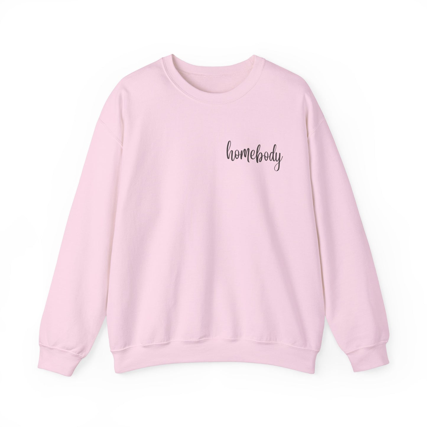 Homebody Script - Small Left Chest - Crewneck Sweatshirt