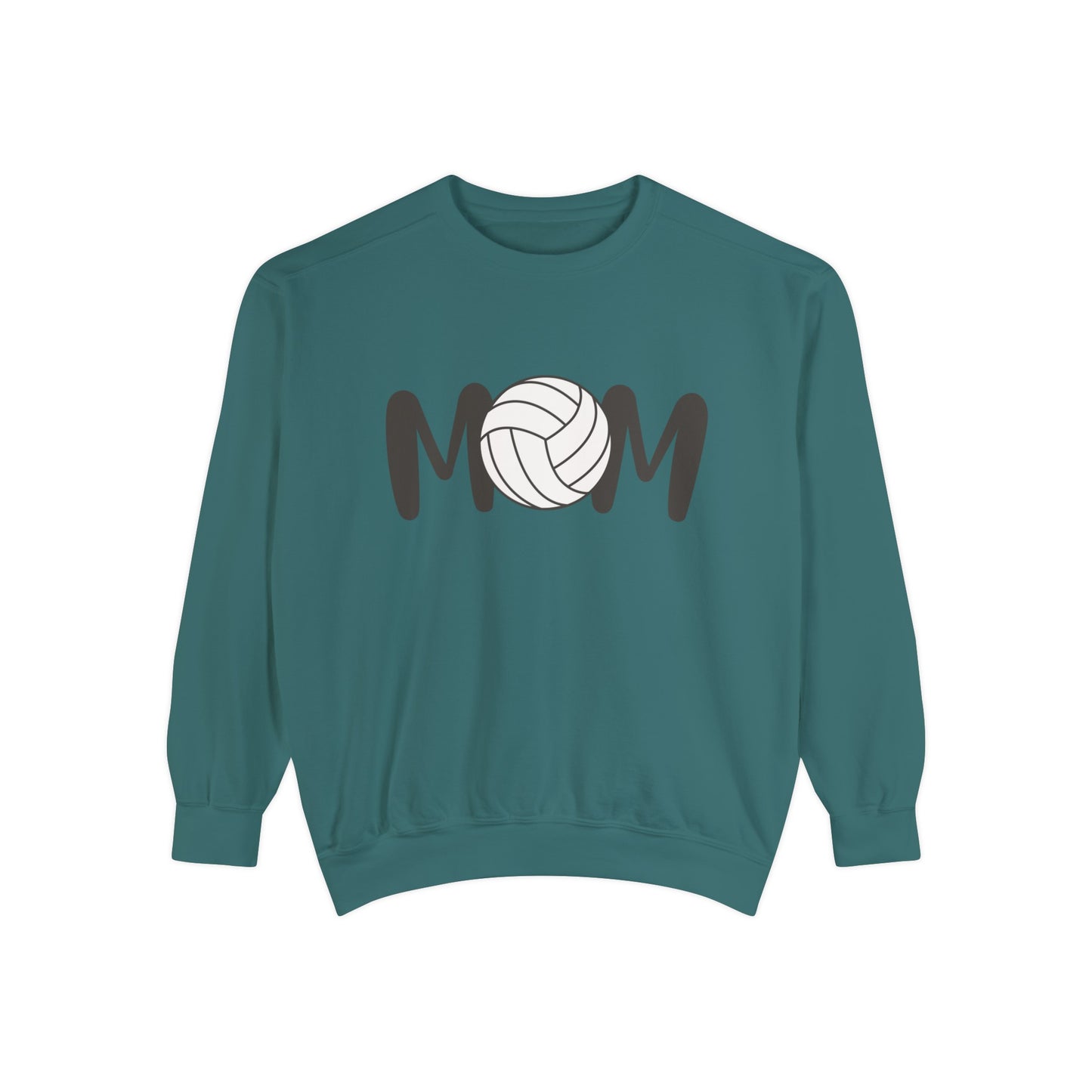 Volleyball MOM Sweatshirt with Personalized Name and Number on Back