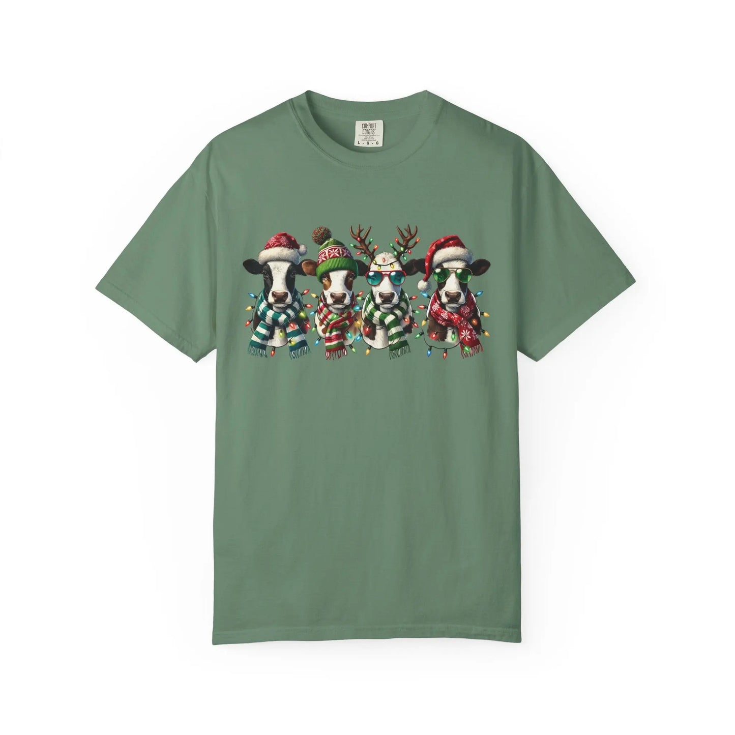 Christmas Cows T-Shirt Printify