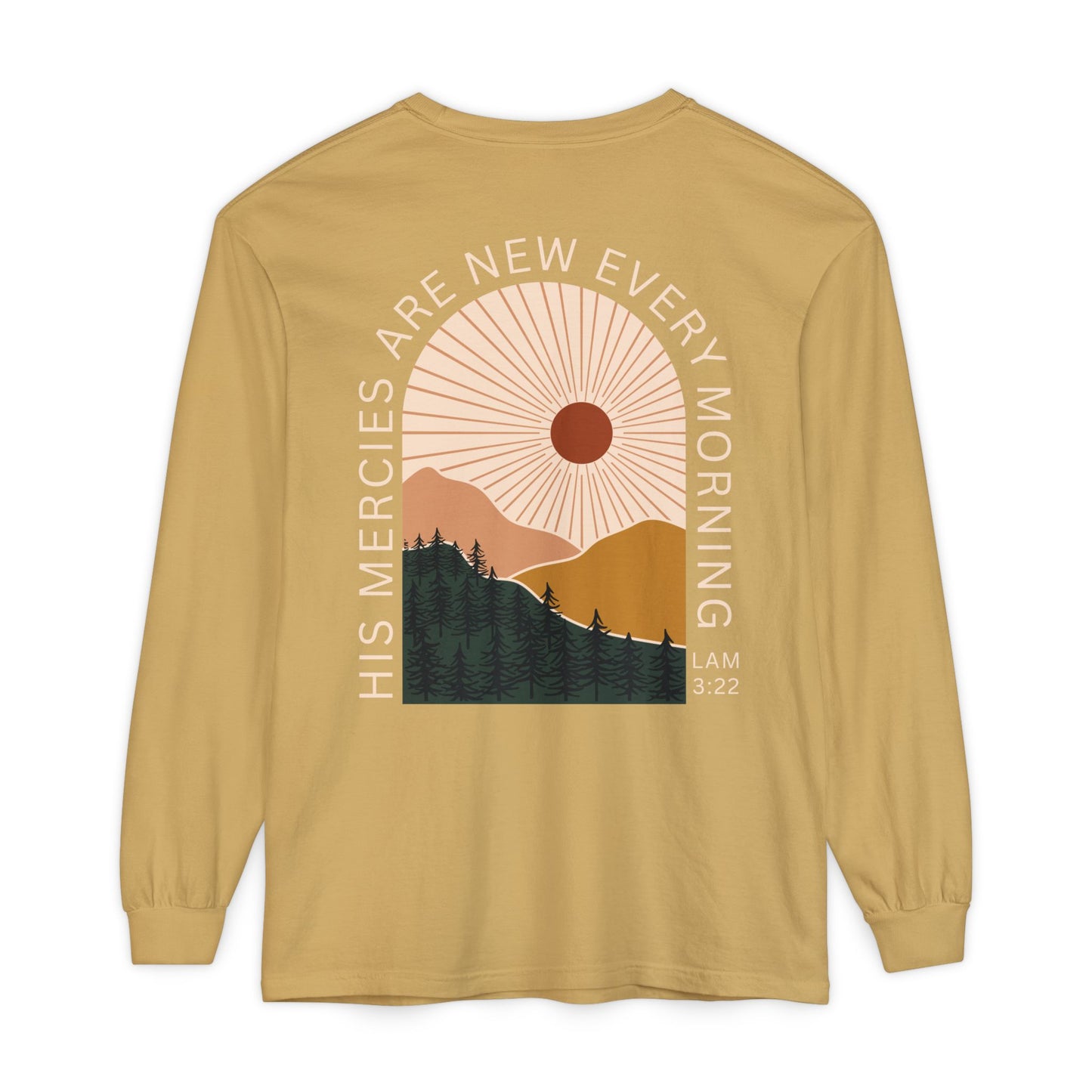 His Mercies Are New Every Morning Long Sleeve Shirt