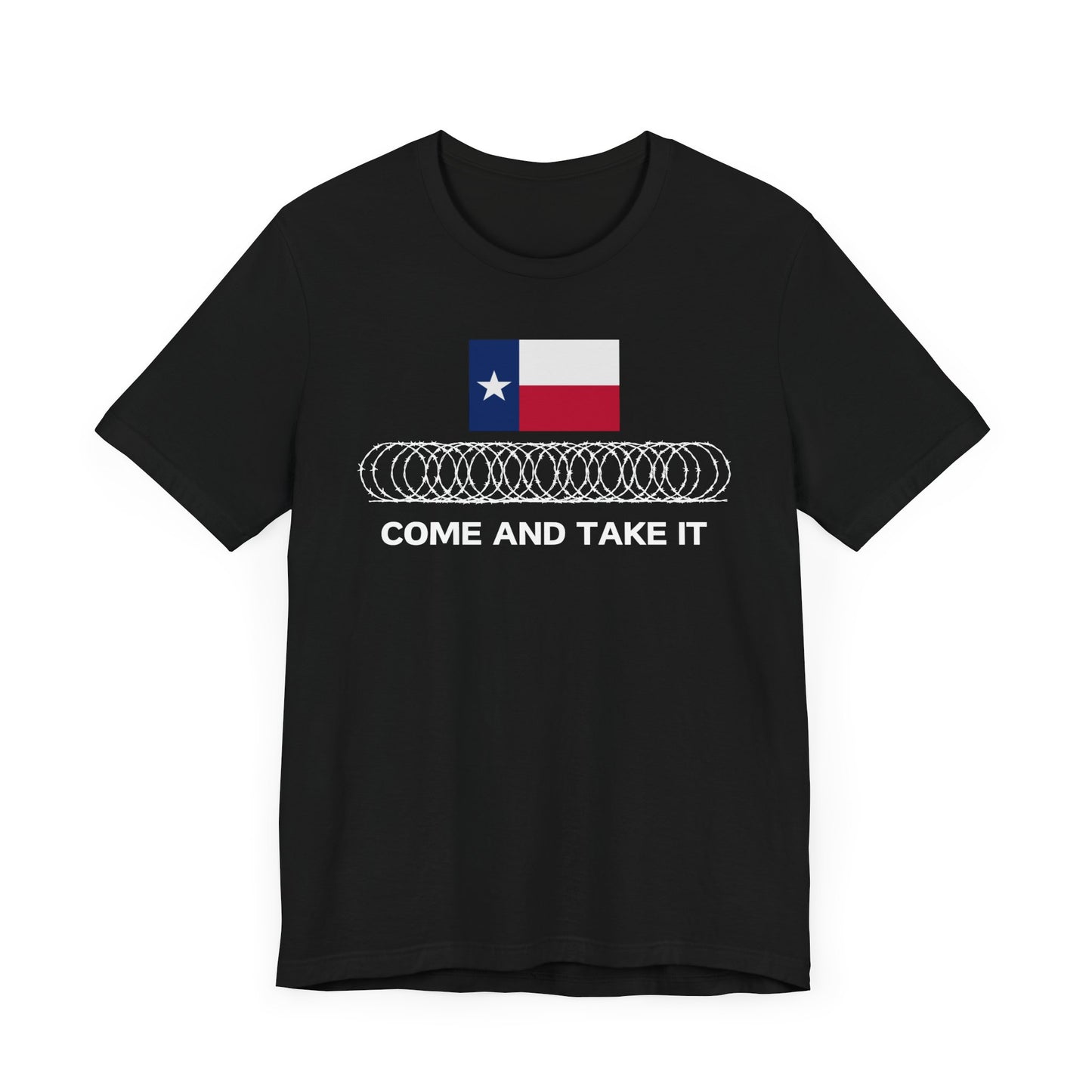 Come And Take It Razor Wire I Stand With Texas Shirt