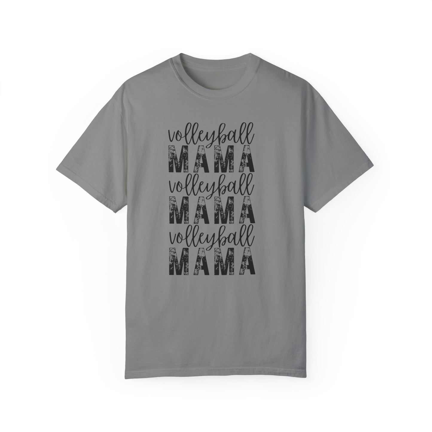 Volleyball Mama -Script and Bold Grunge Tee