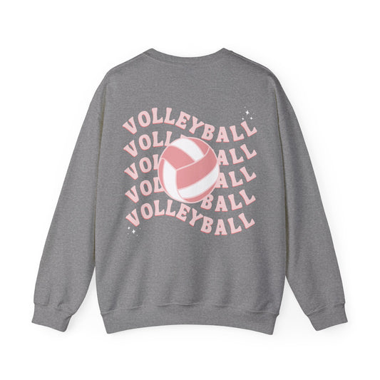 Retro Volleyball Wave Sweatshirt