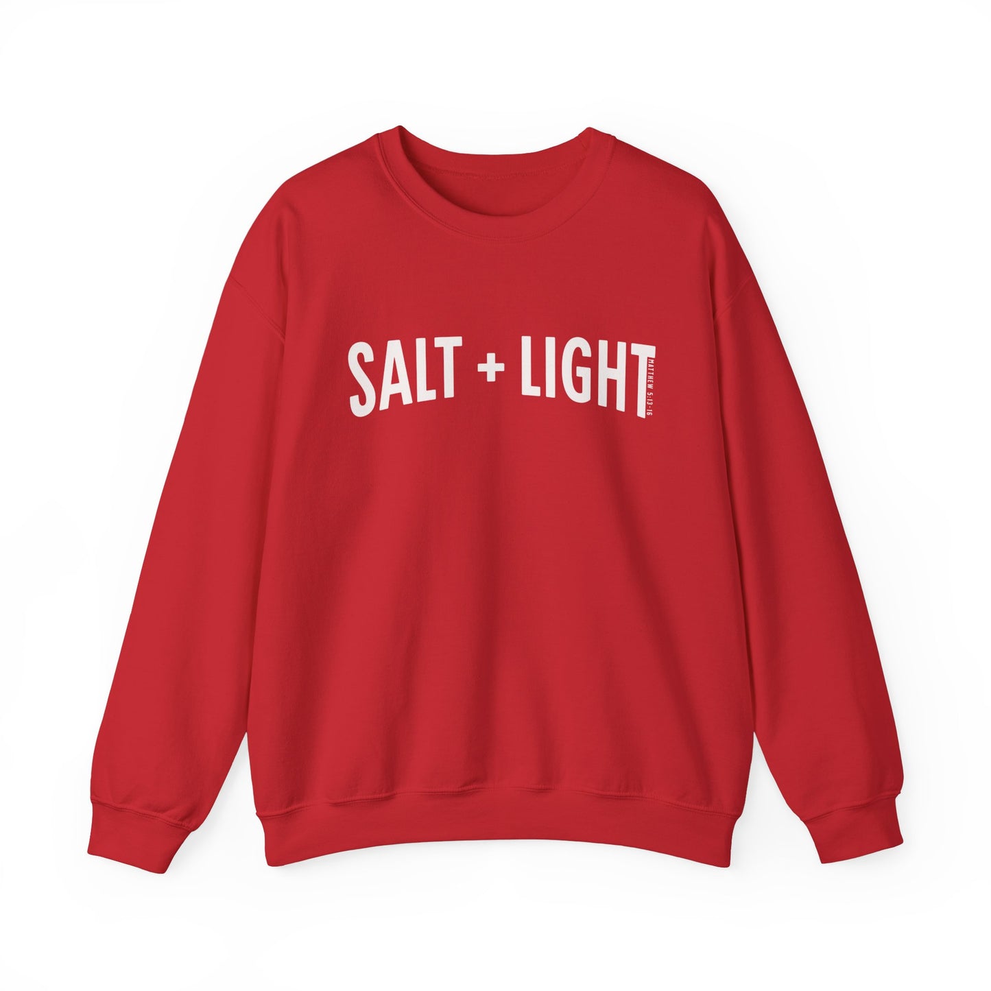 SALT and LIGHT Matthew 5:13-16 Crewneck Sweatshirt