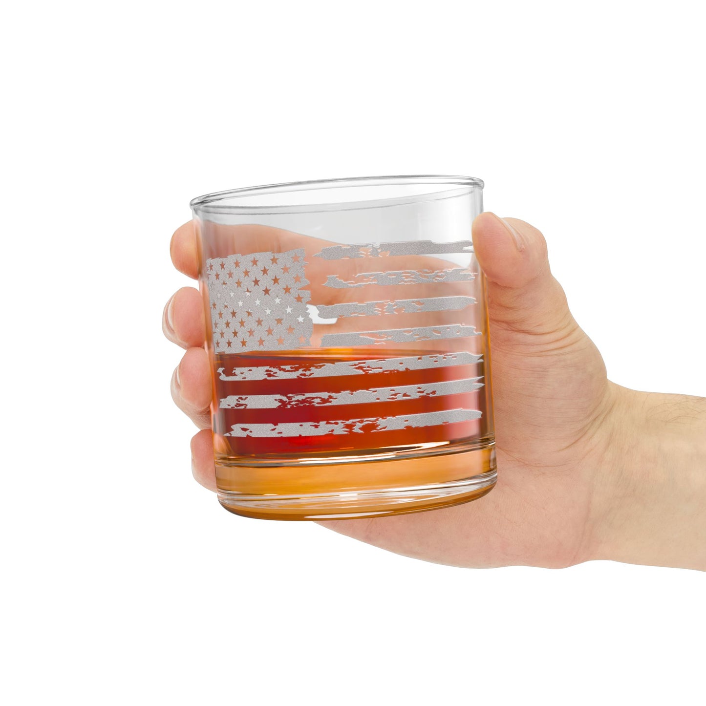 American Flag Whiskey Bar Glass, Best Man, Father's Day Gift, Groomsmen Proposal, Gift for Dad, Whiskey Connoisseur, Rocks Glass