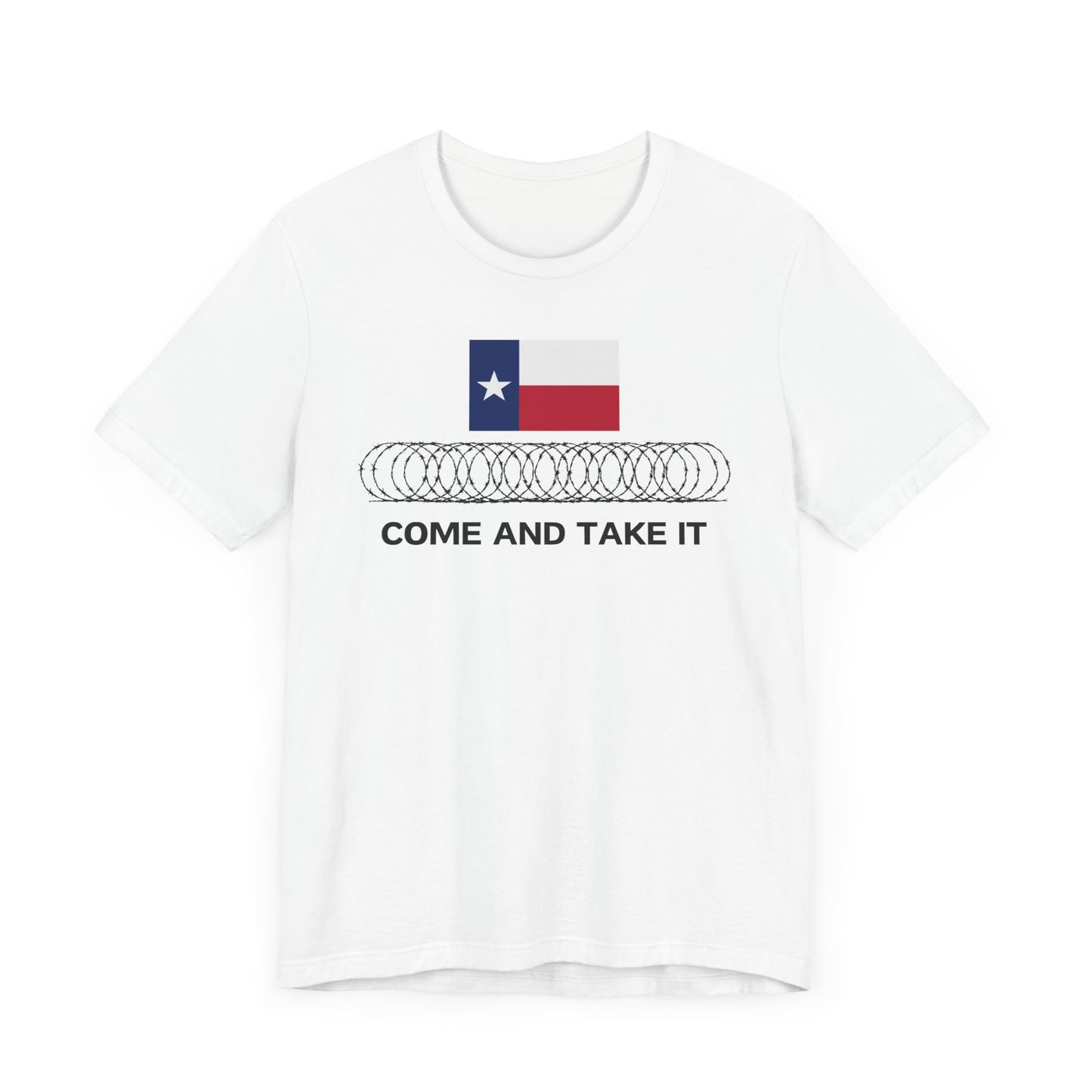 Come And Take It Razor Wire I Stand With Texas Shirt