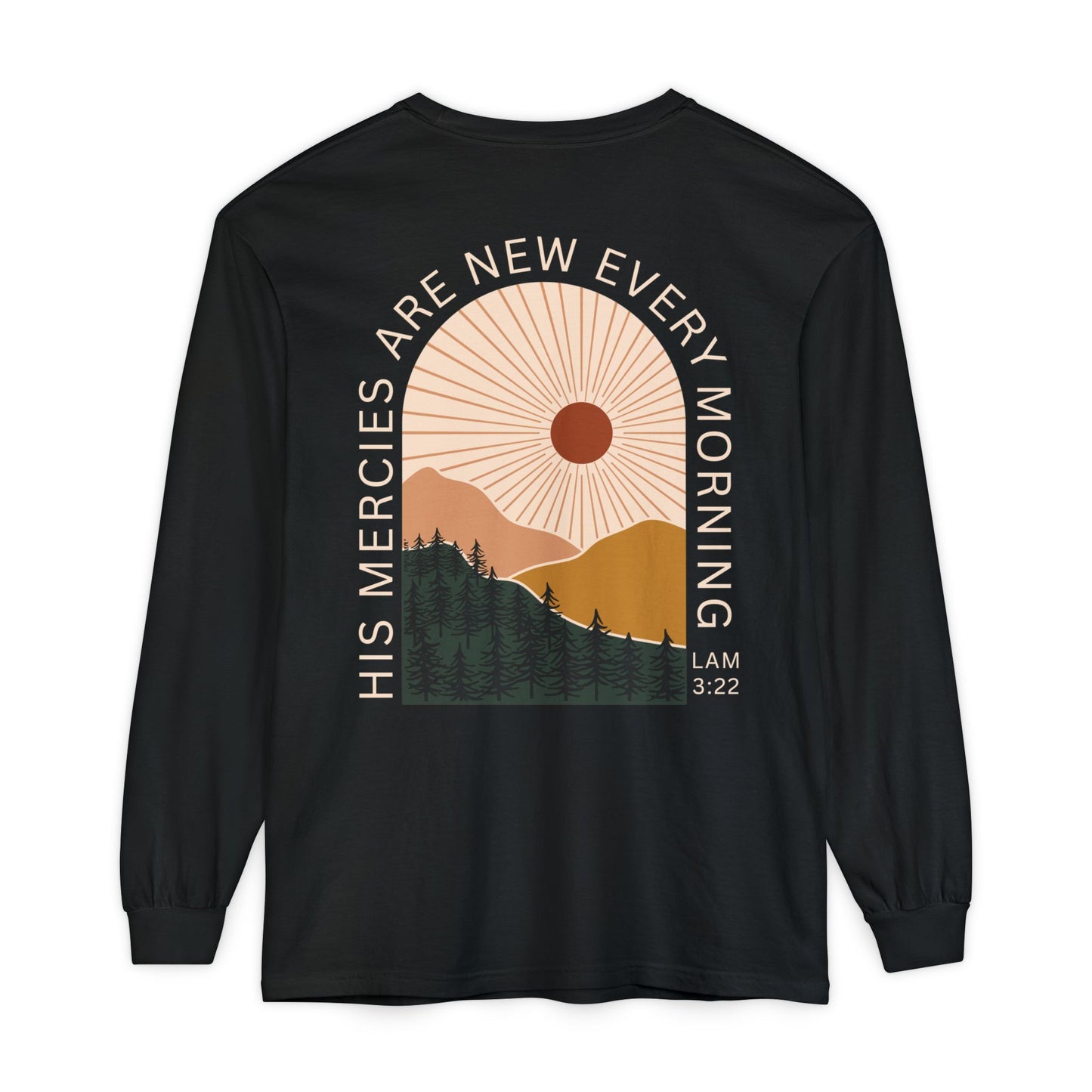 His Mercies Are New Every Morning Long Sleeve Shirt