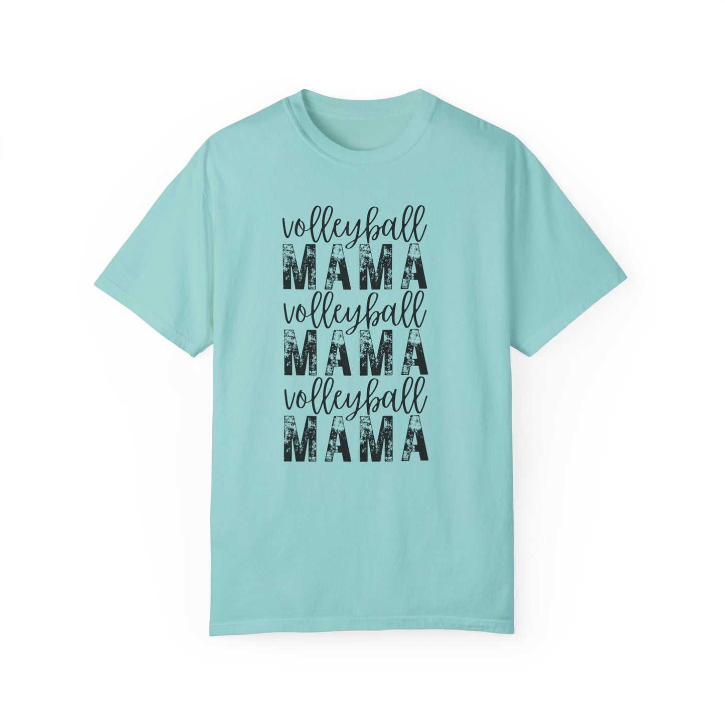 Volleyball Mama -Script and Bold Grunge Tee