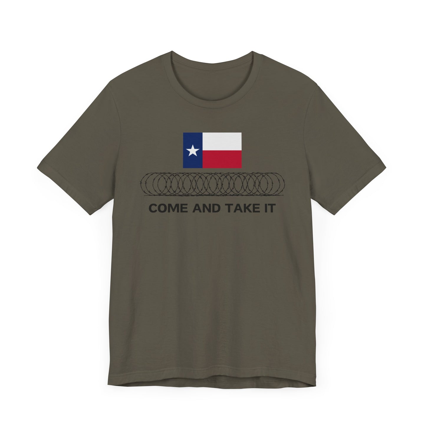 Come And Take It Razor Wire I Stand With Texas Shirt