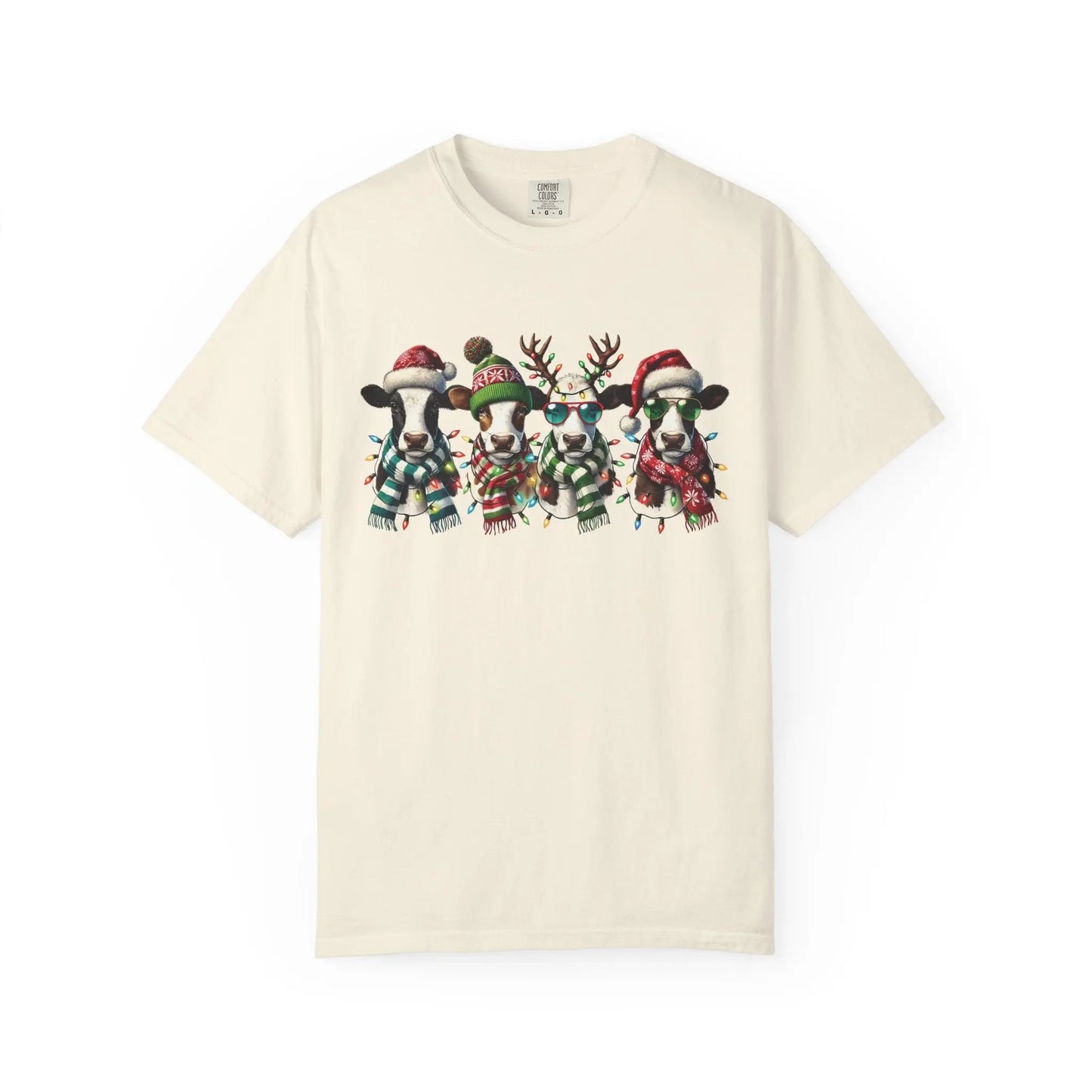 Christmas Cows T-Shirt Printify