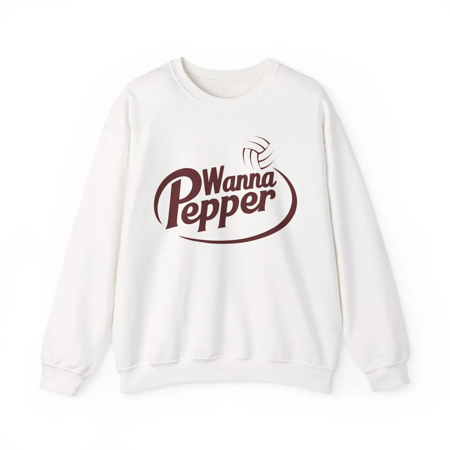 Wanna Pepper Volleyball Sweatshirt Printify