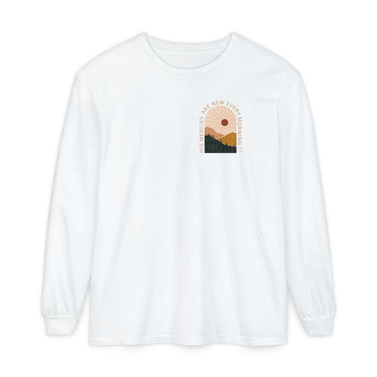 His Mercies Are New Every Morning Long Sleeve Shirt