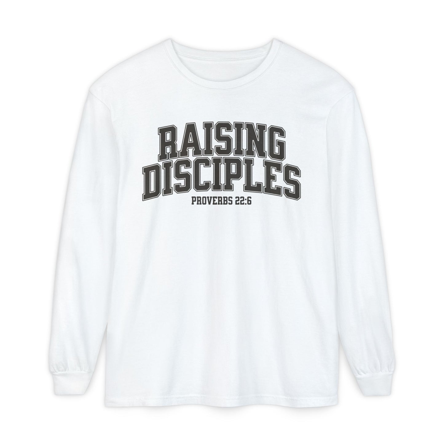 Raising Disciples - Mens - Varsity Long Sleeve T-Shirt