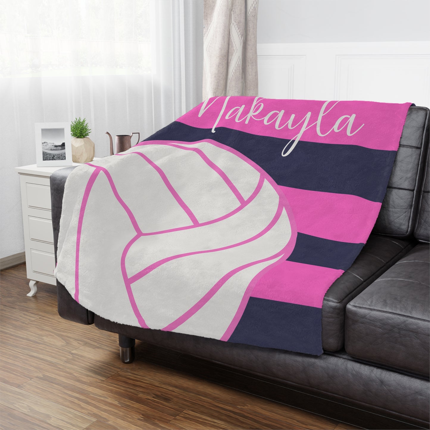 Custom Volleyball Blanket