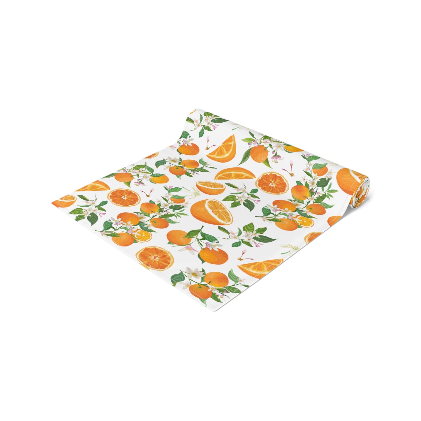 Orange Citrus Table Runner