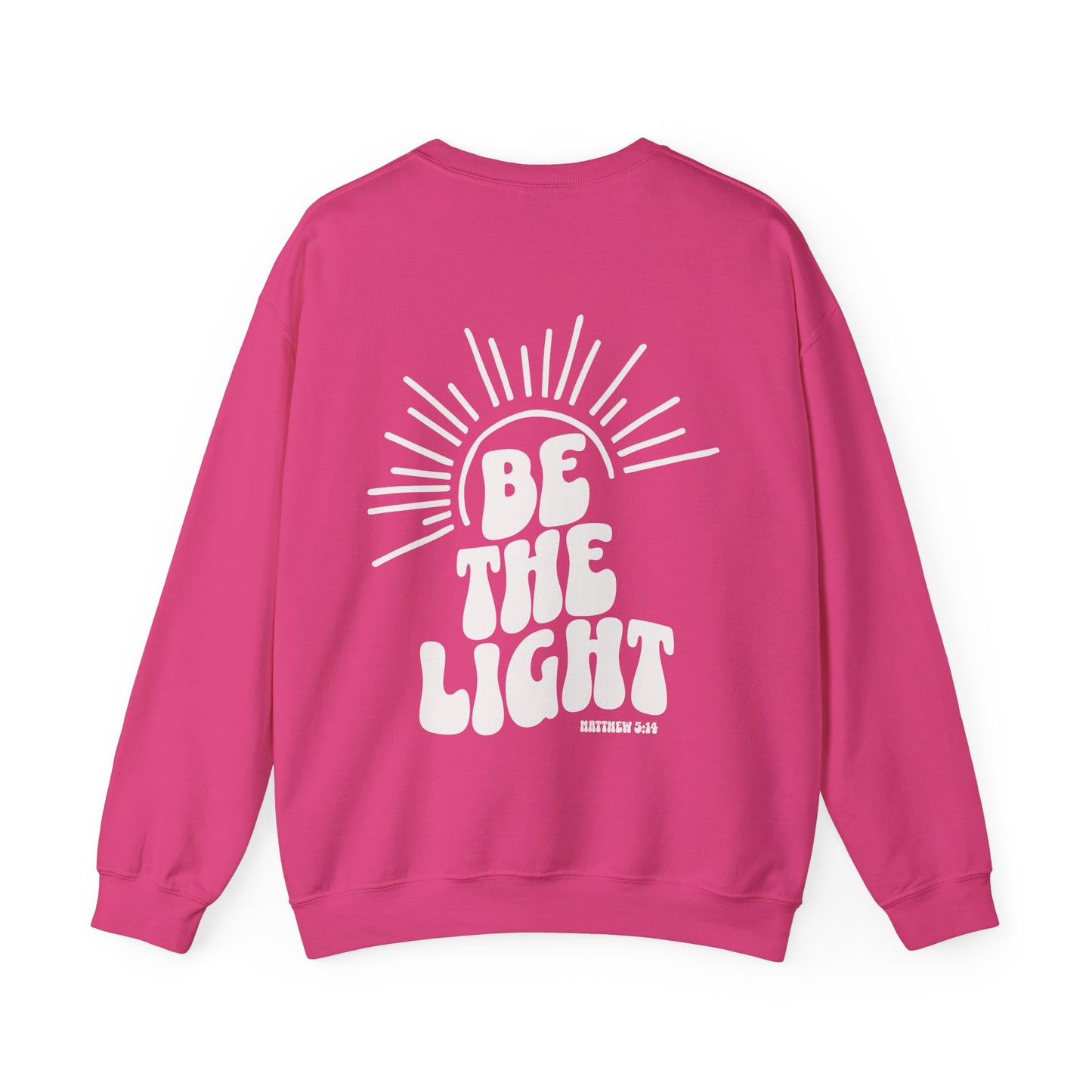 Retro Be The Light Crewneck Sweatshirt