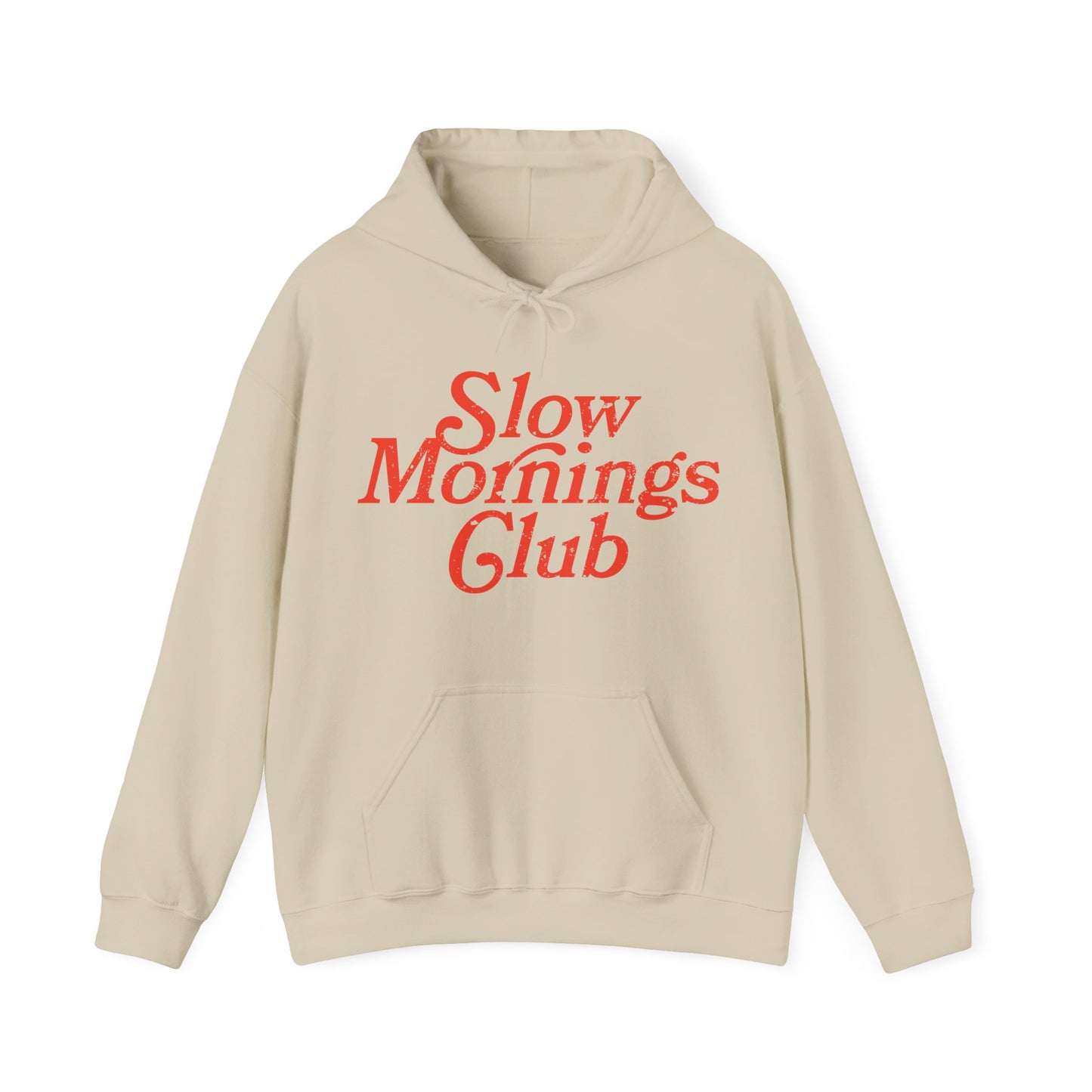 Slow Mornings Club Hoodie