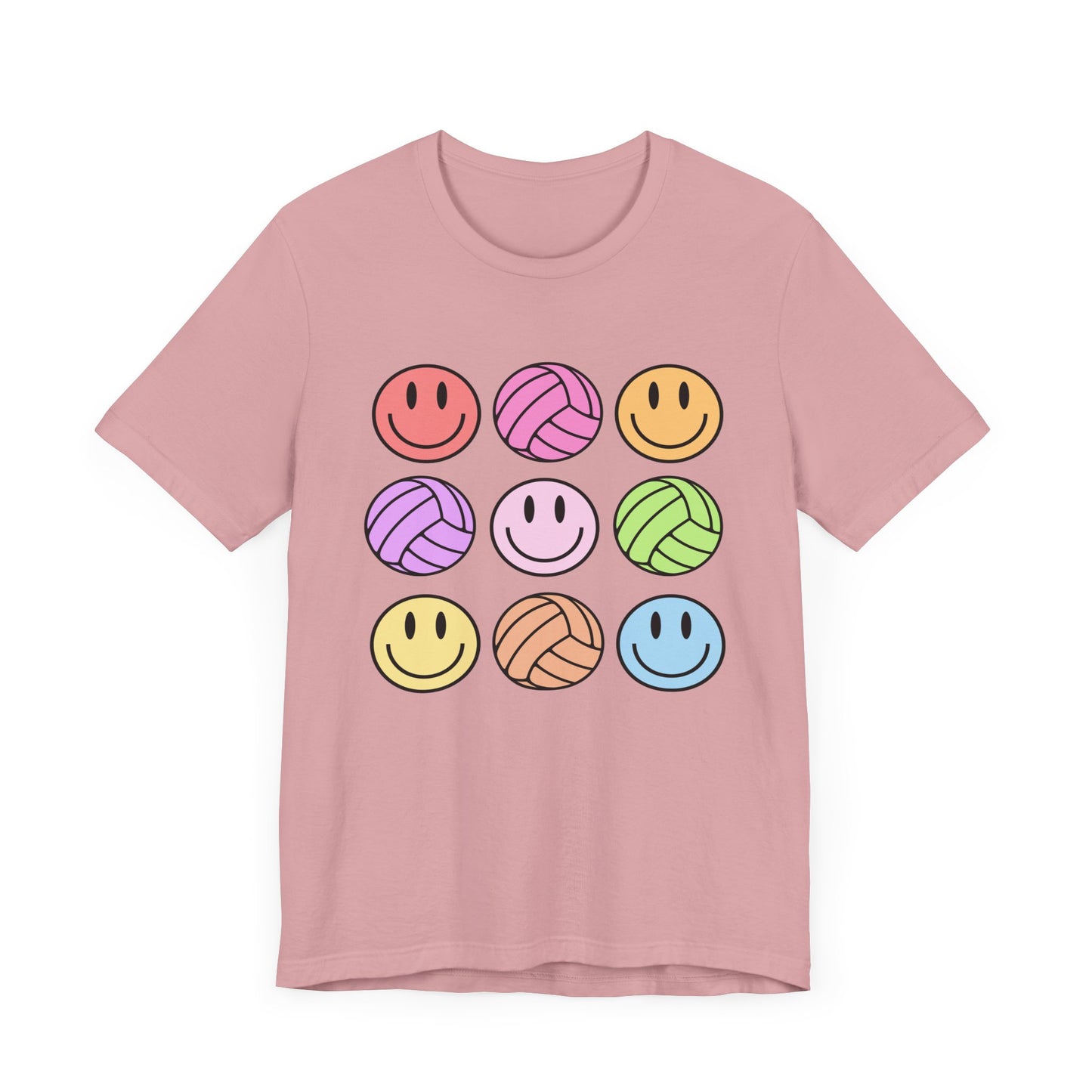 Retro Volleyball Smiley Shirt