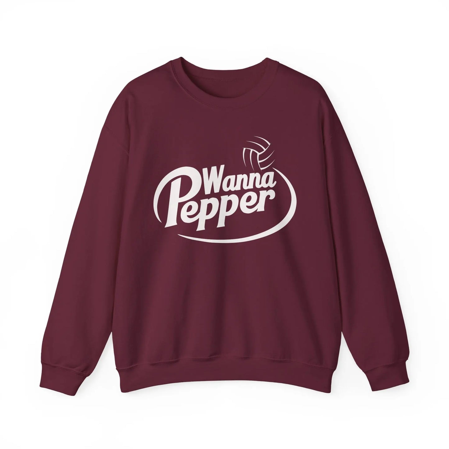 Wanna Pepper Volleyball Sweatshirt Printify