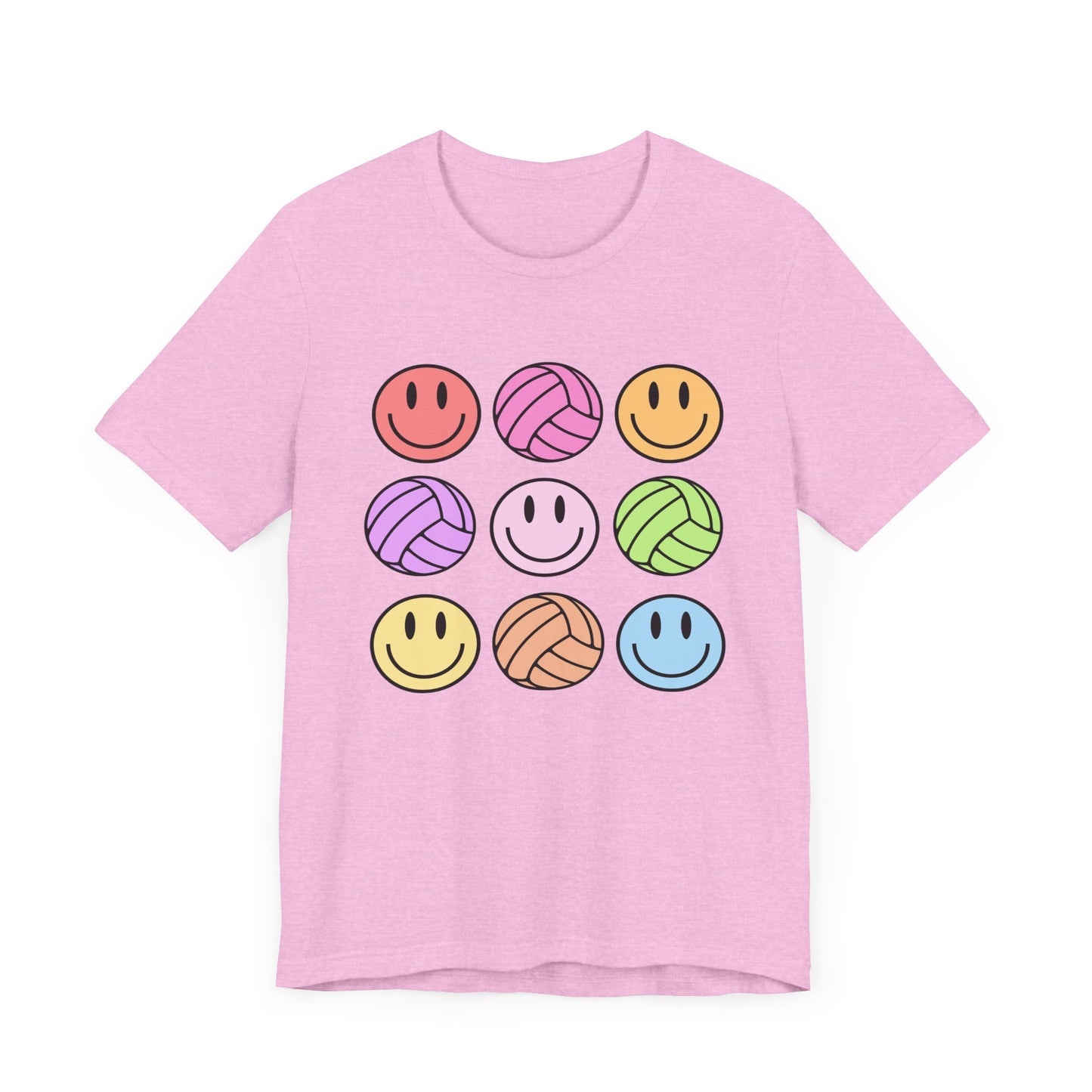 Retro Volleyball Smiley Shirt