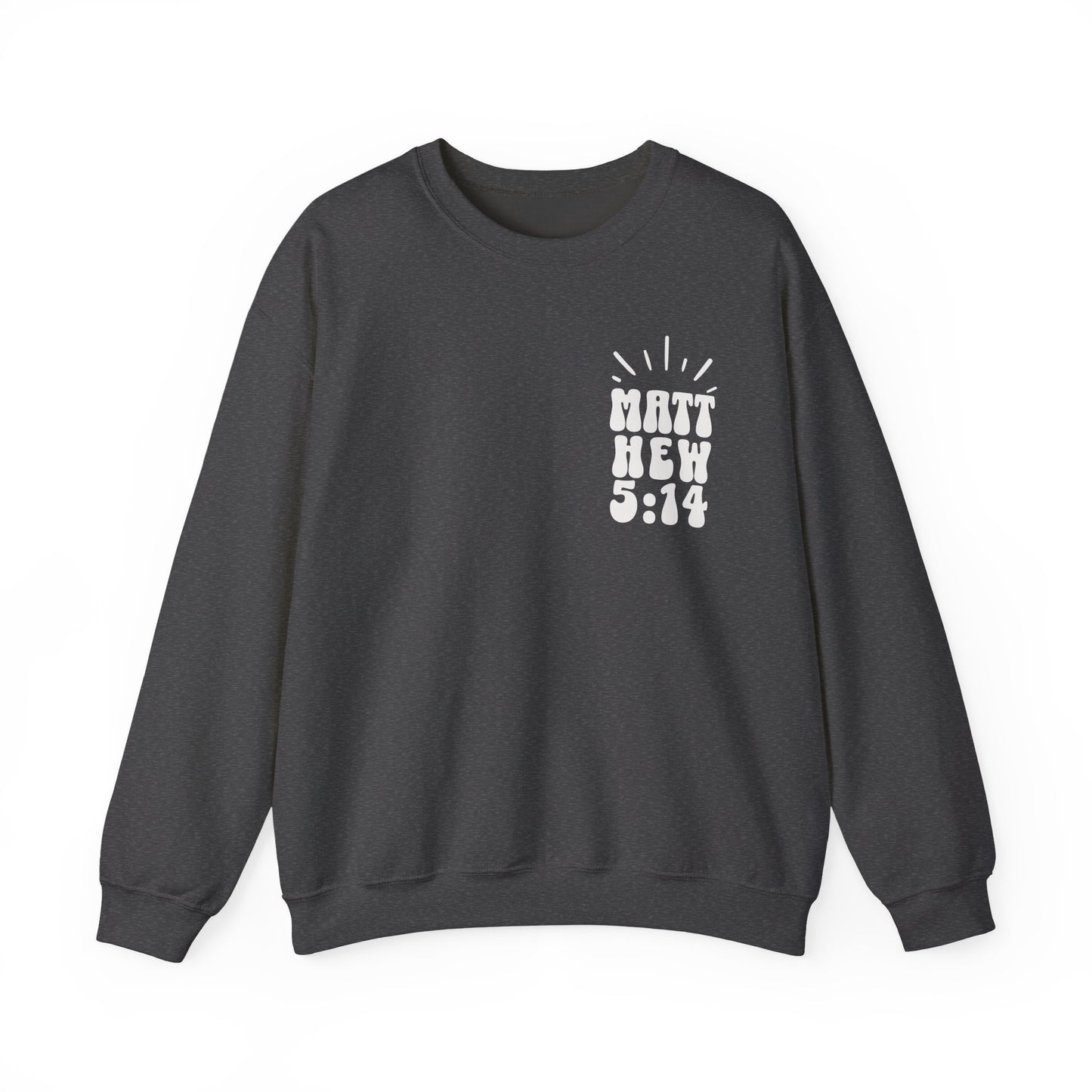 Retro Be The Light Crewneck Sweatshirt