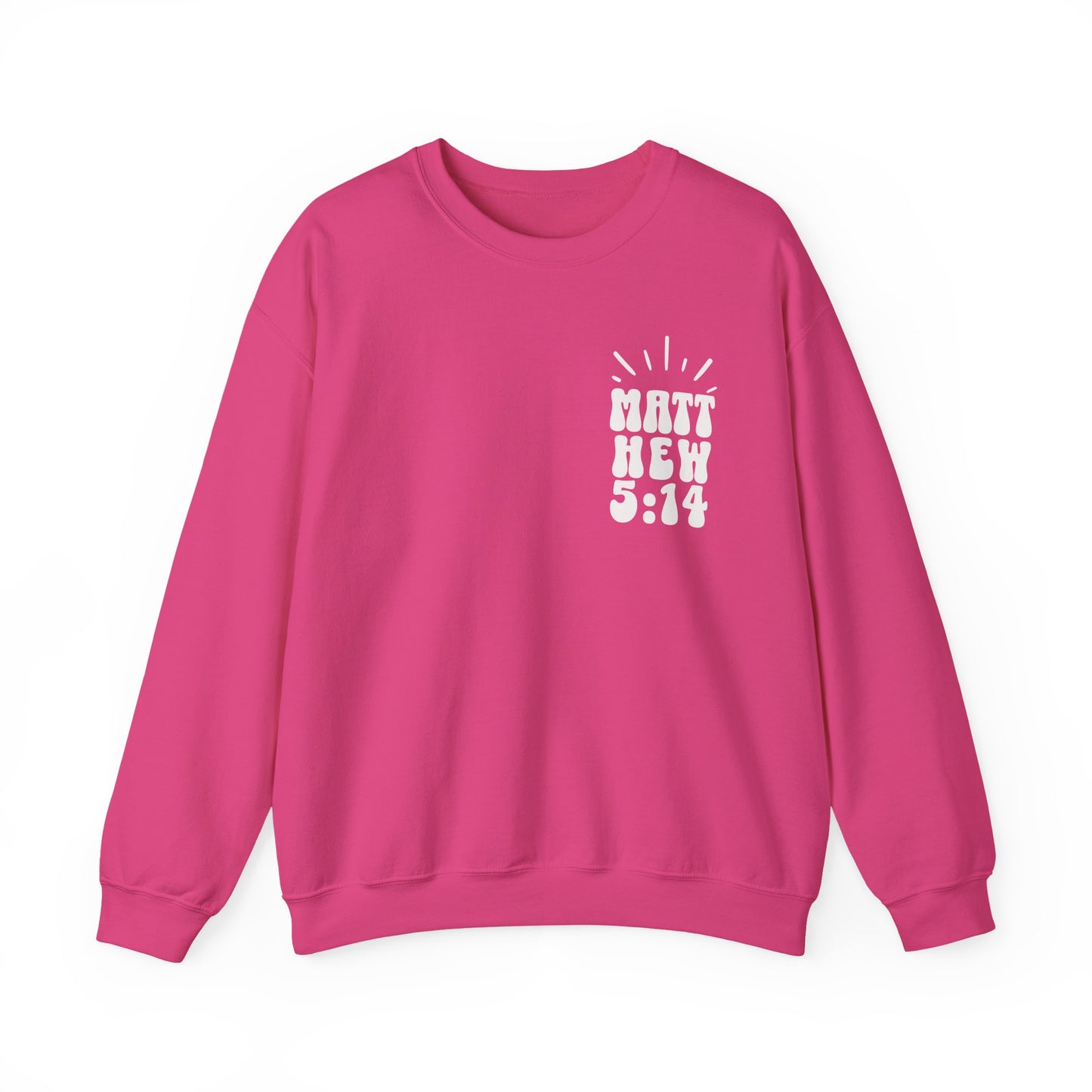 Retro Be The Light Crewneck Sweatshirt