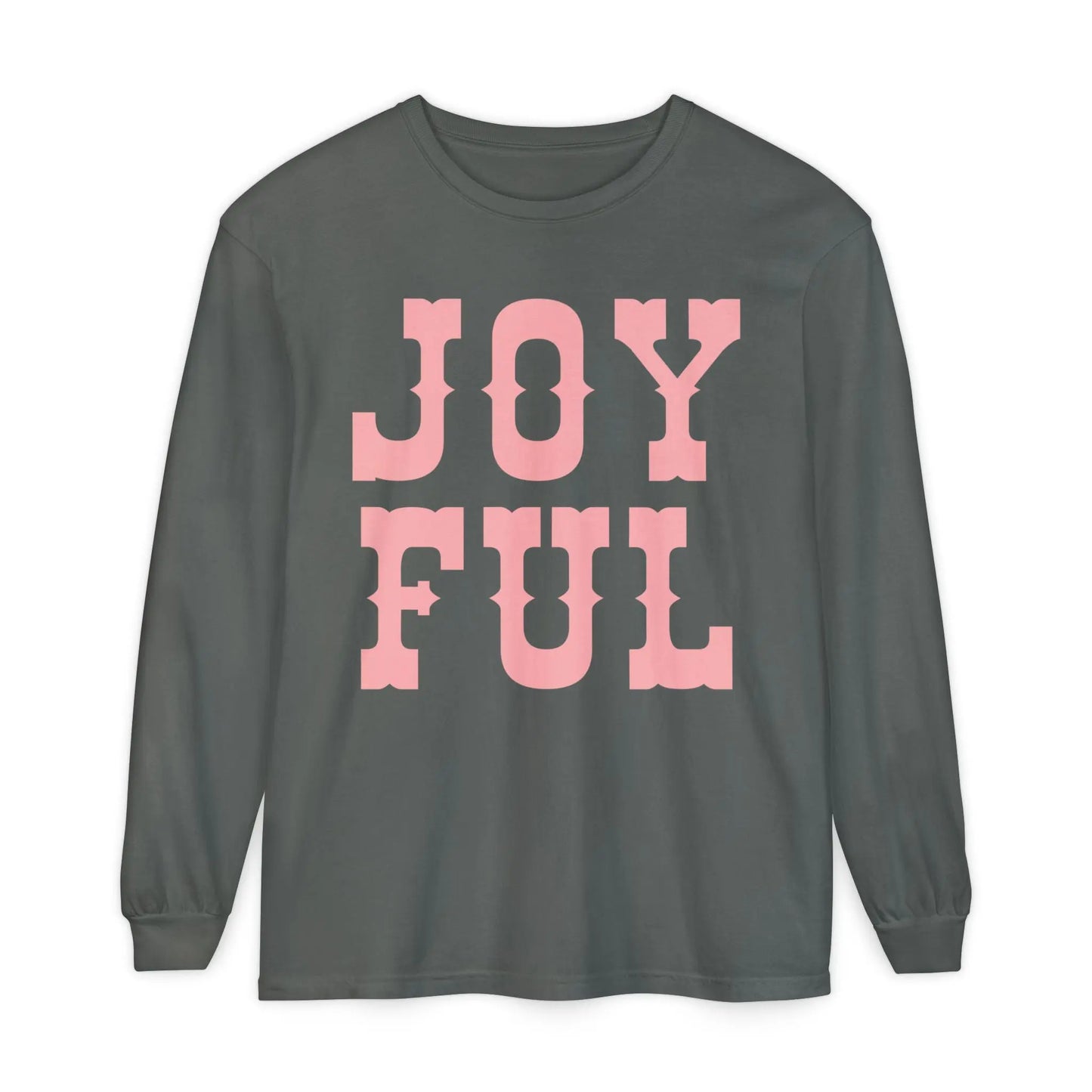 Joyful Christmas Long Sleeve T-Shirt Printify