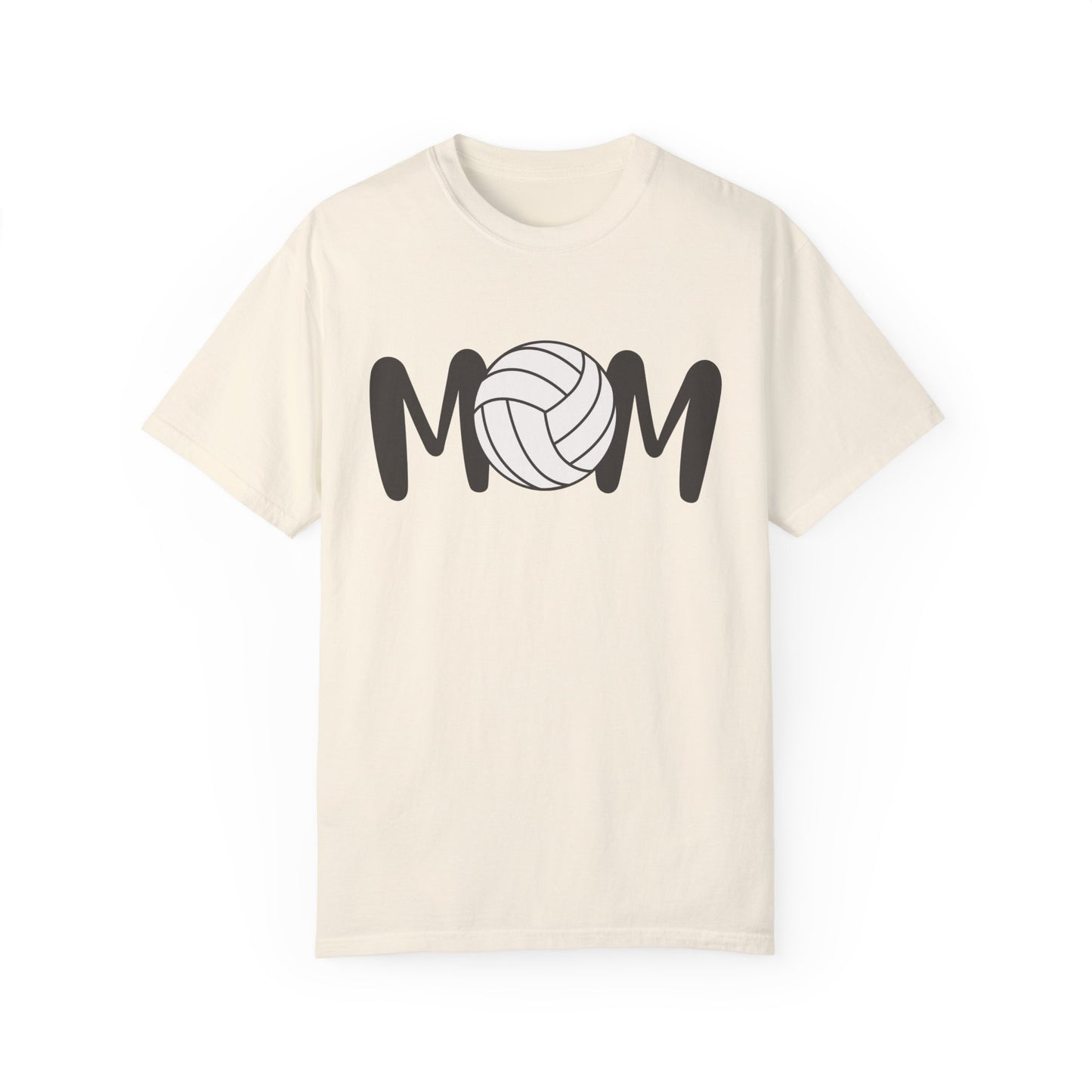 Custom MOM Volleyball Tee with Personalized Name and Number on Back