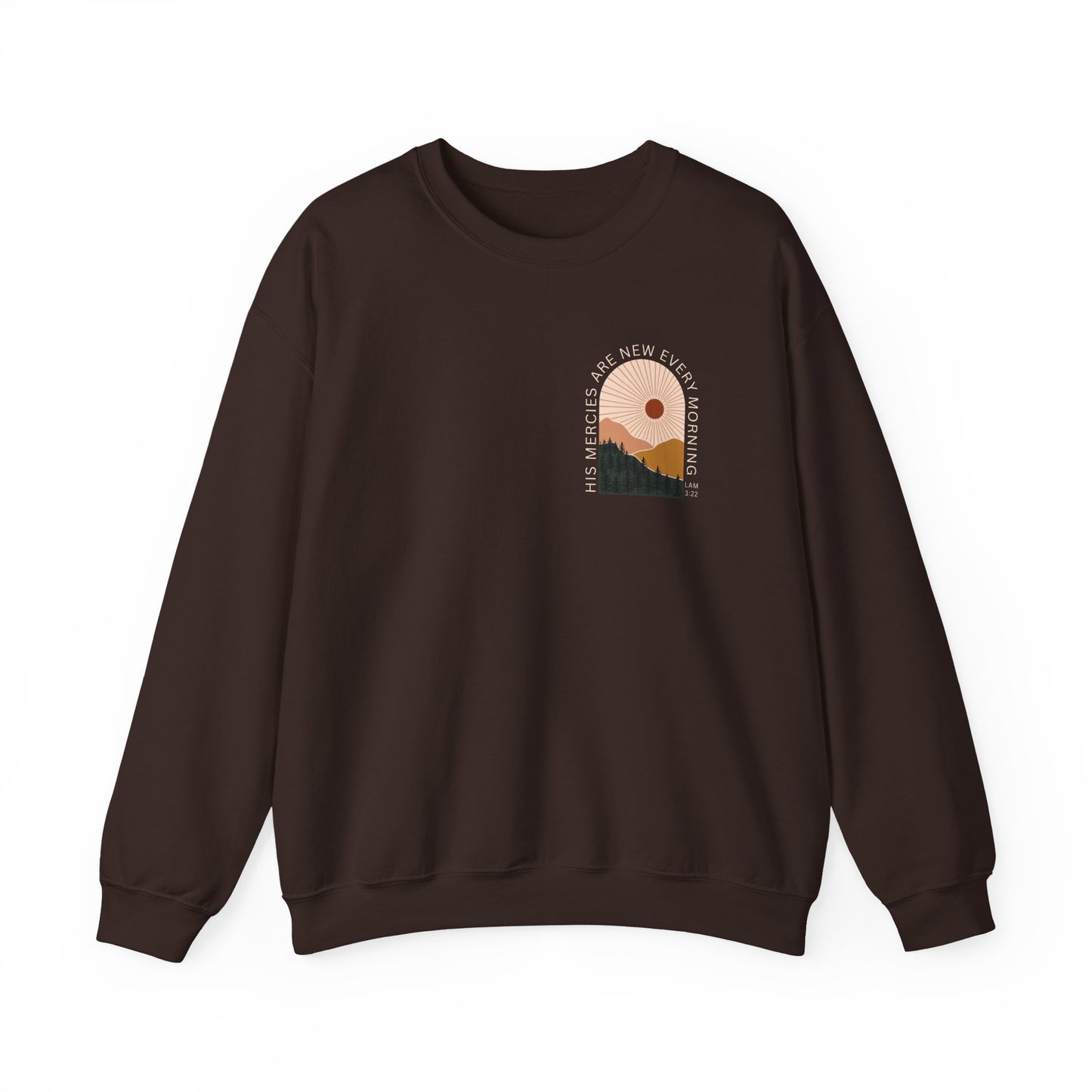 His Mercies Are New Every Morning Crewneck Sweatshirt