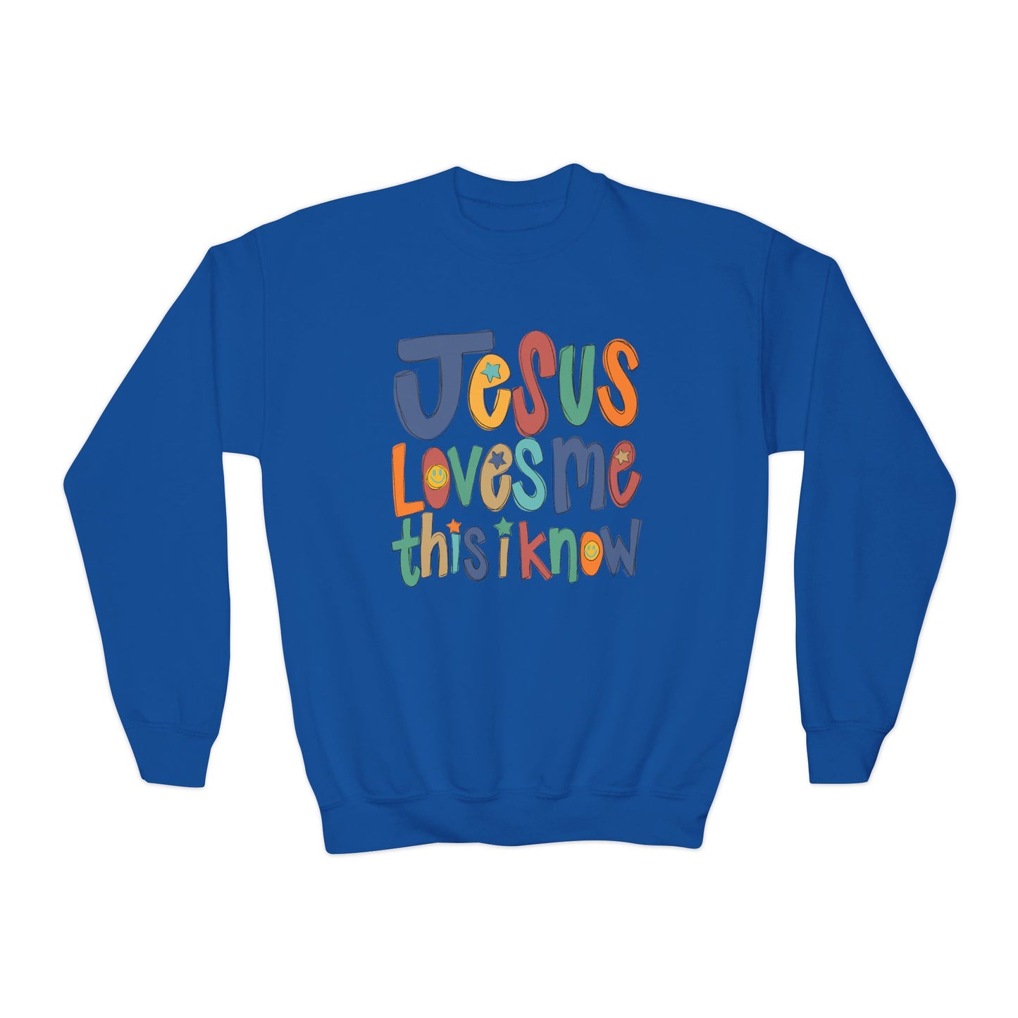 Kids Jesus Loves Me This I Know Sweatshirt
