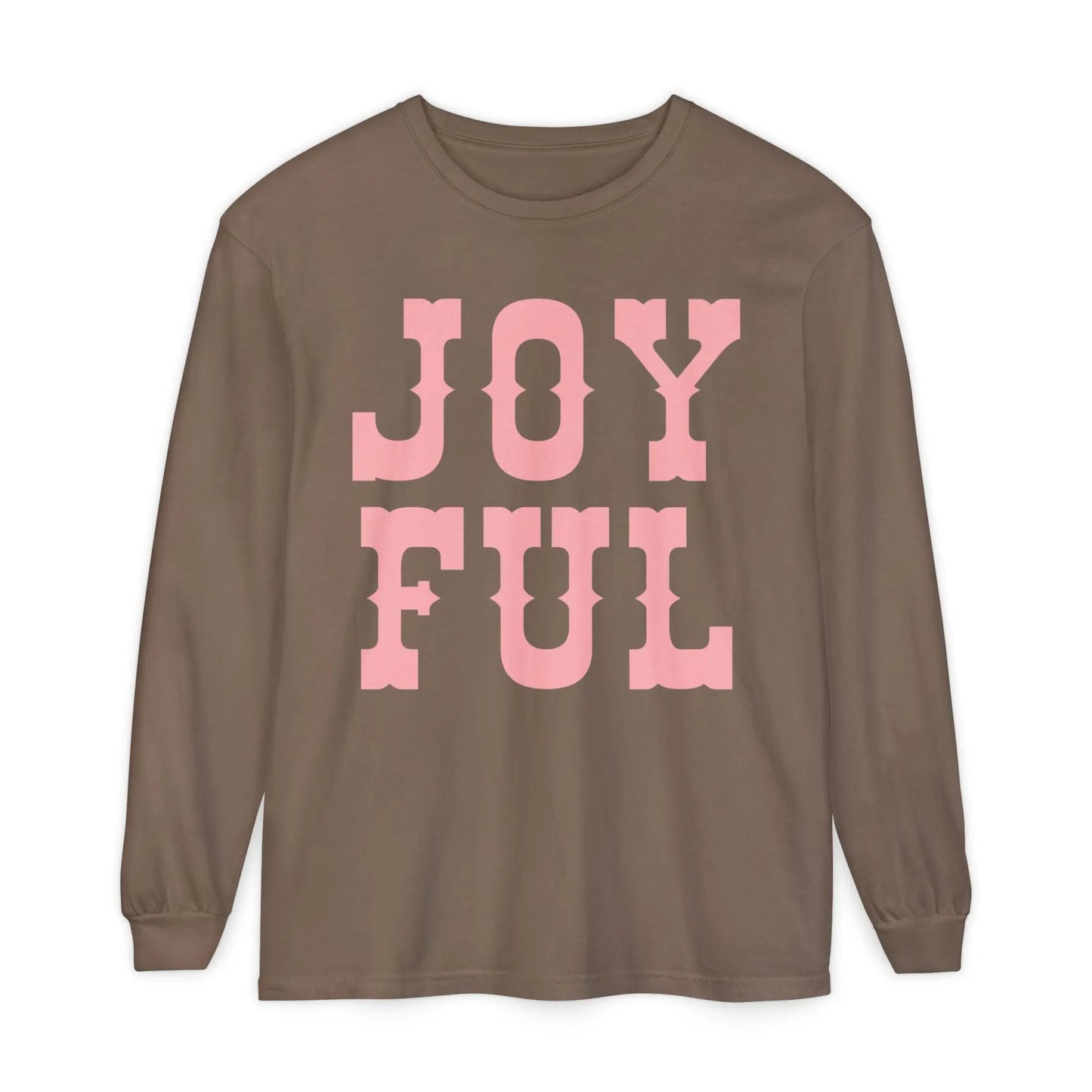 Joyful Christmas Long Sleeve T-Shirt Printify
