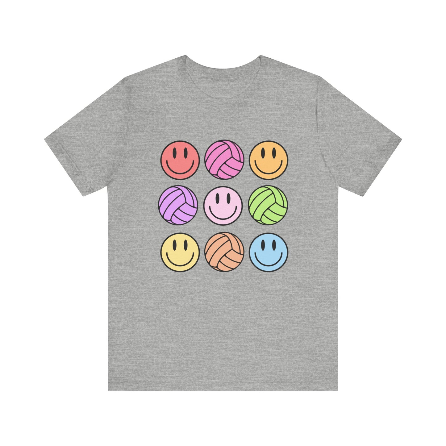 Retro Volleyball Smiley Shirt