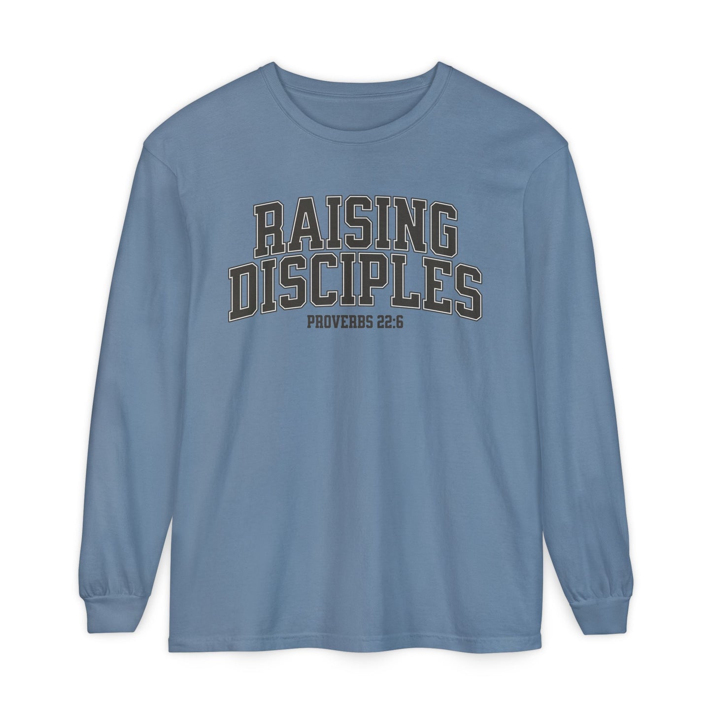 Raising Disciples - Mens - Varsity Long Sleeve T-Shirt
