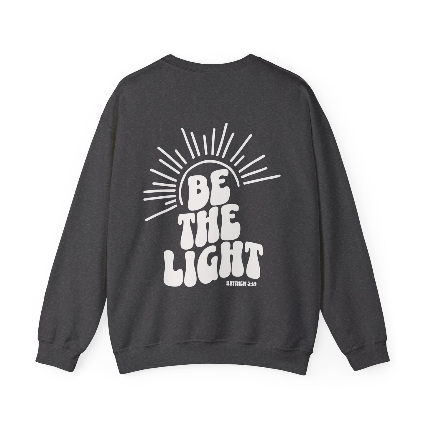 Retro Be The Light Crewneck Sweatshirt