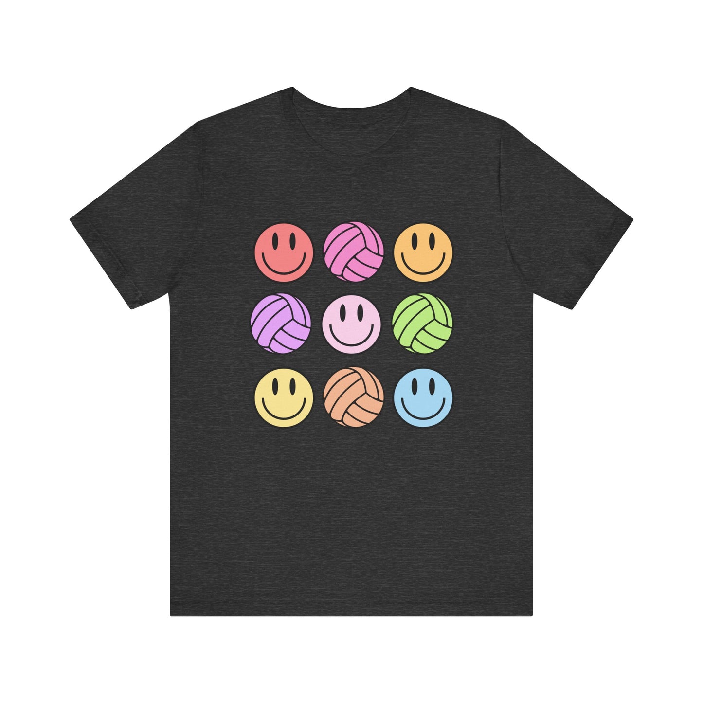 Retro Volleyball Smiley Shirt