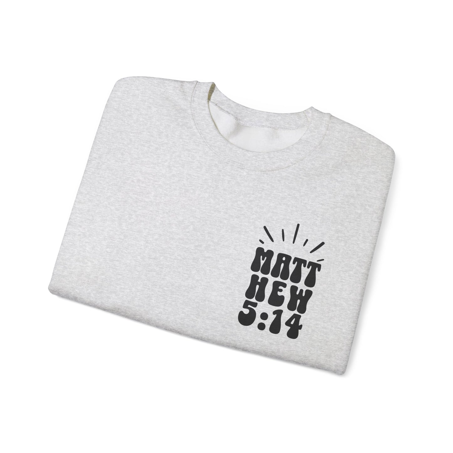 Retro Be The Light Crewneck Sweatshirt