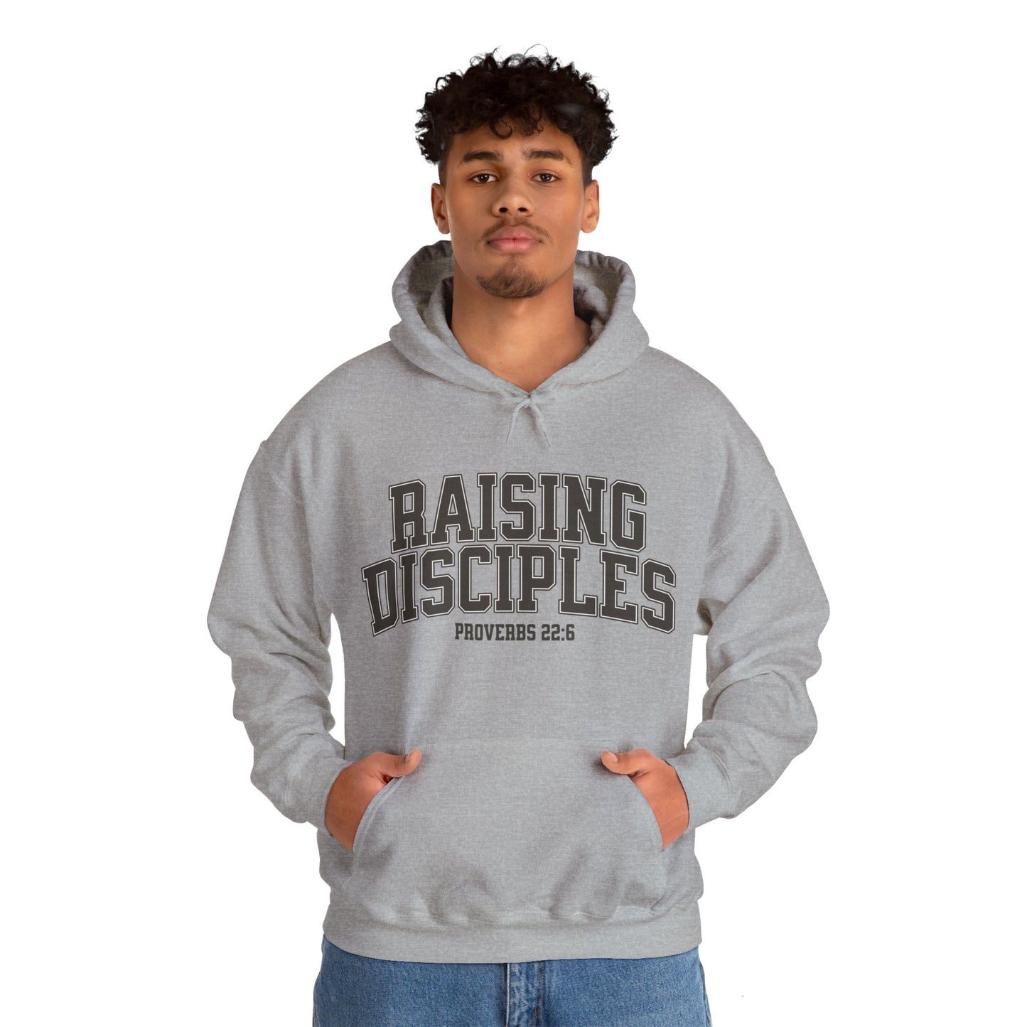 Raising Disciples - Varsity Hooded Sweatshirt