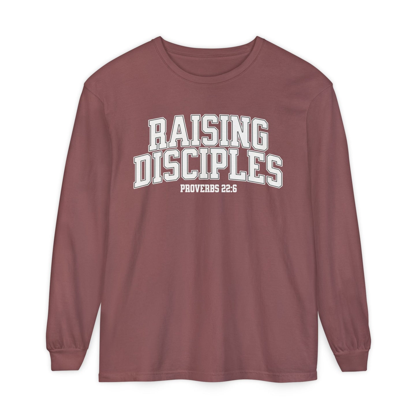 Raising Disciples - Mens - Varsity Long Sleeve T-Shirt