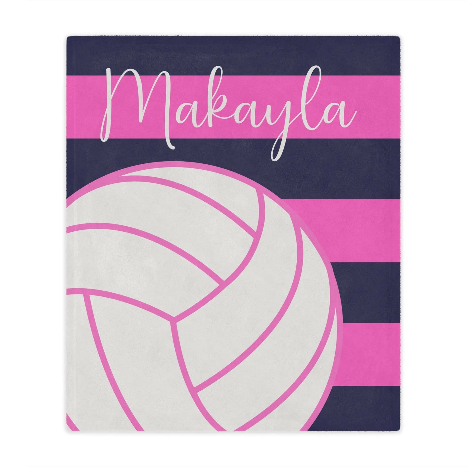 Custom Volleyball Blanket Printify