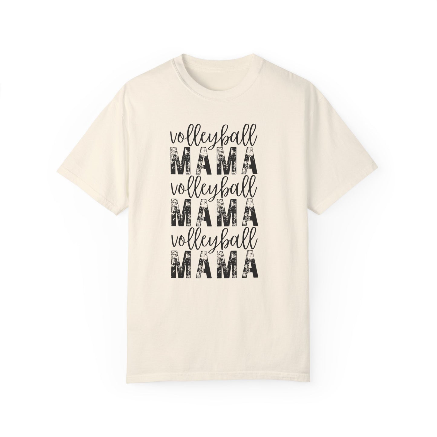 Volleyball Mama -Script and Bold Grunge Tee