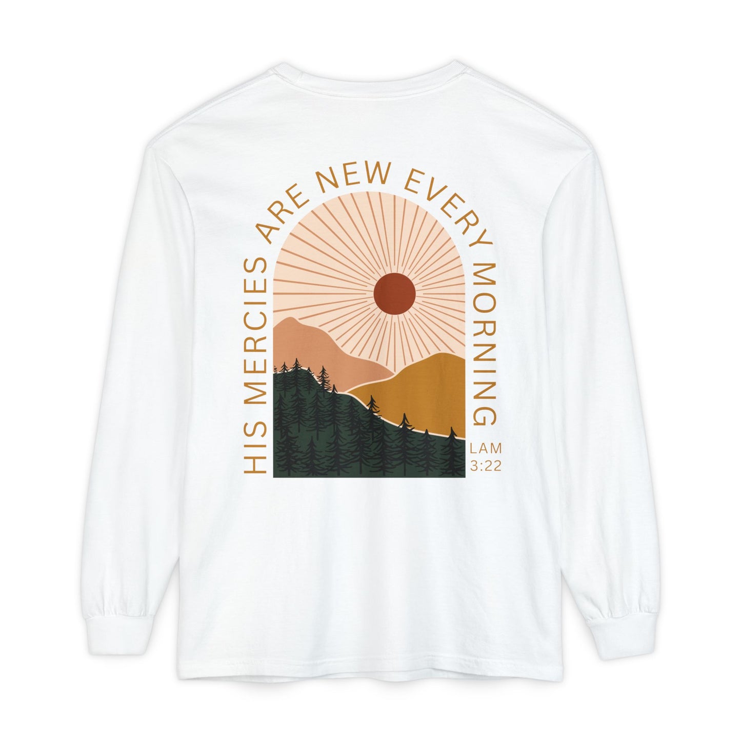 His Mercies Are New Every Morning Long Sleeve Shirt