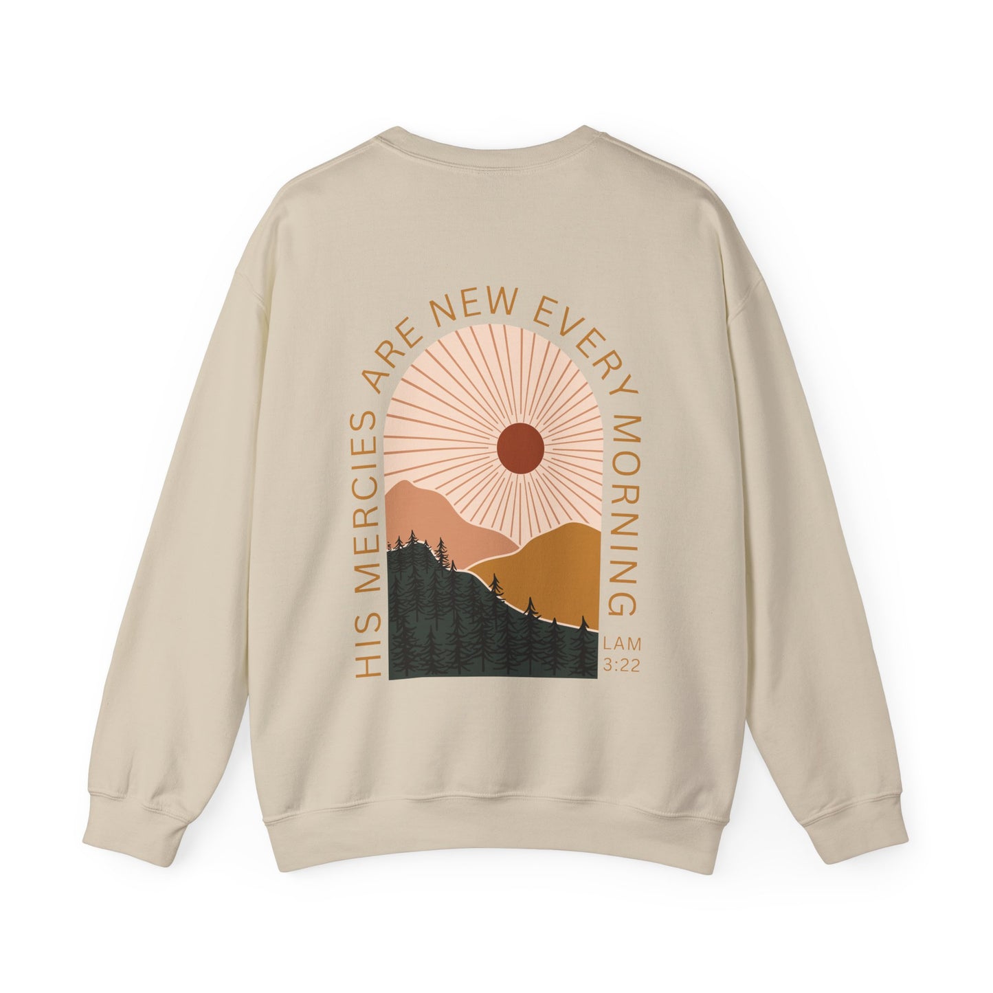 His Mercies Are New Every Morning Crewneck Sweatshirt