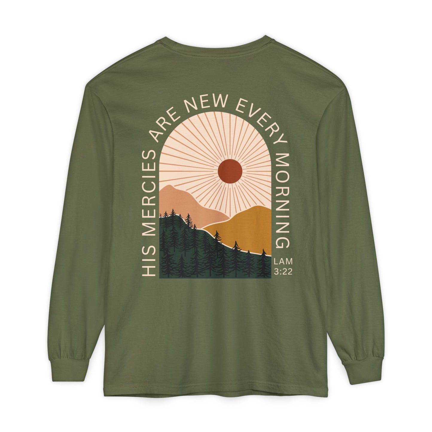 His Mercies Are New Every Morning Long Sleeve Shirt