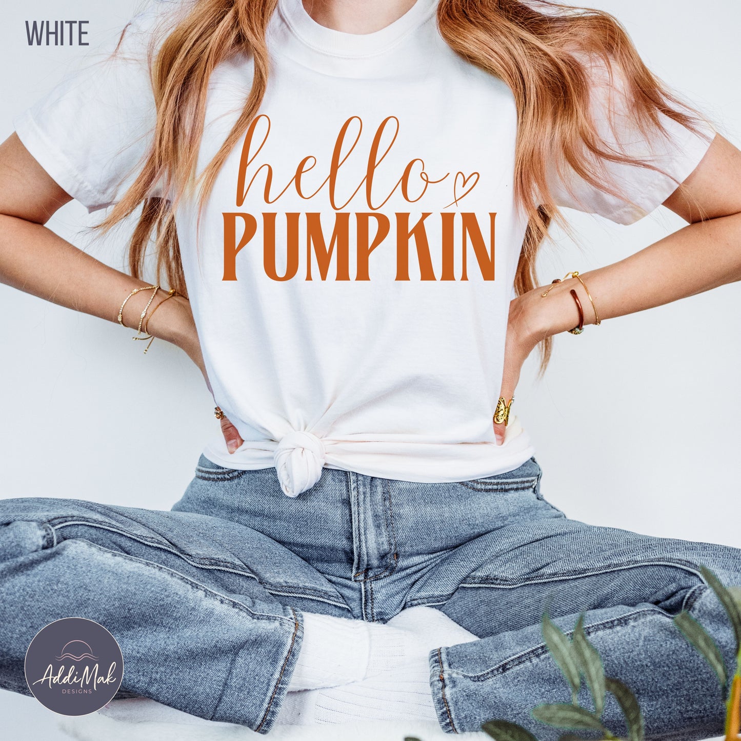 Hello Pumpkin Fall T-Shirt