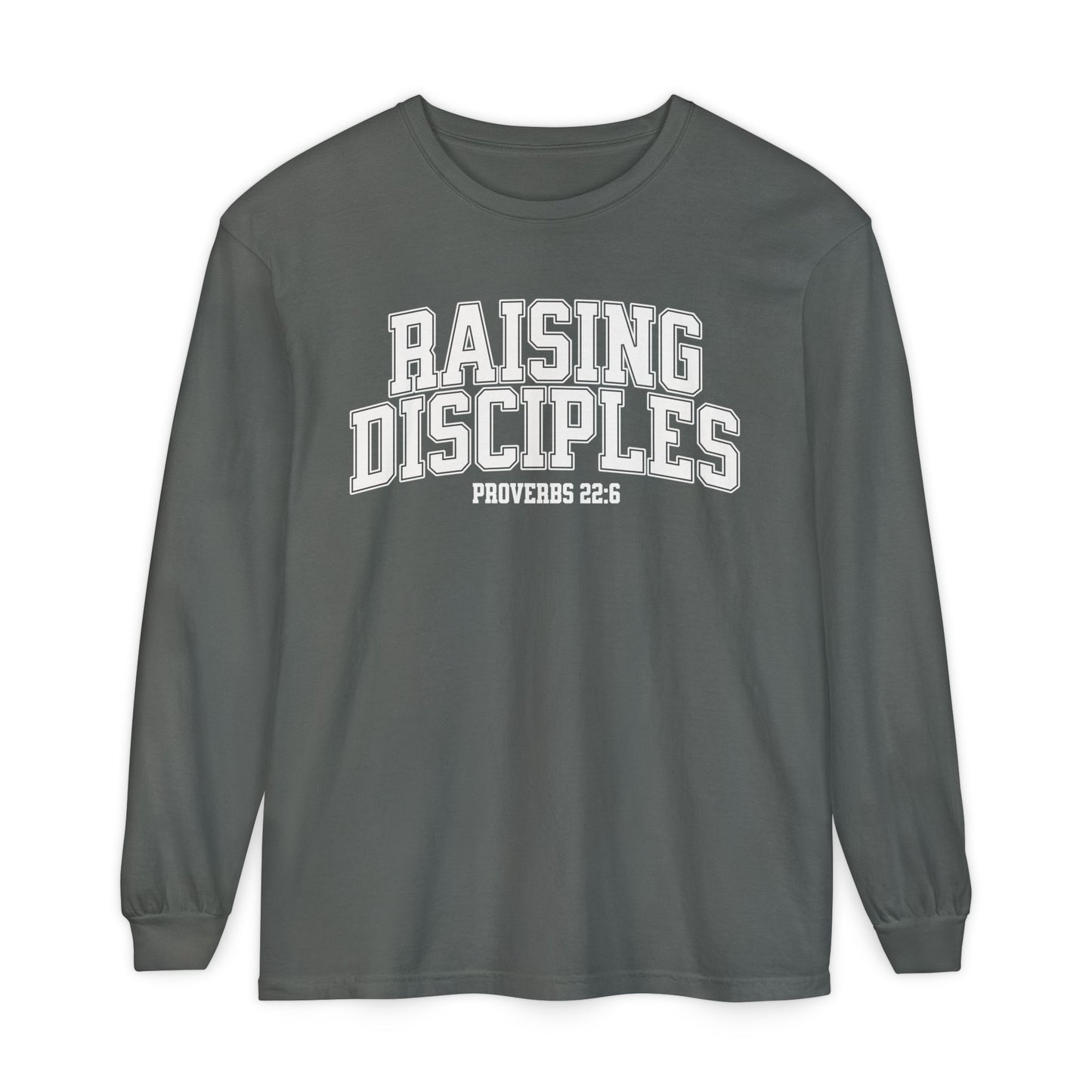 Raising Disciples - Mens - Varsity Long Sleeve T-Shirt