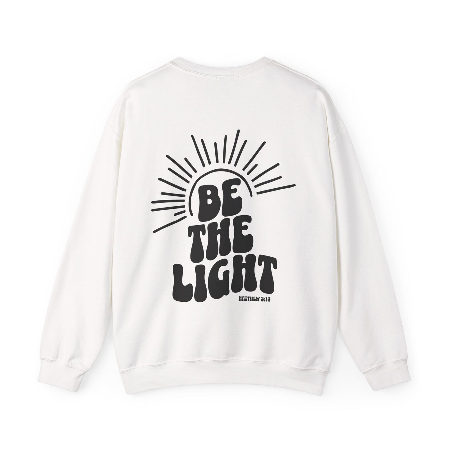 Retro Be The Light Crewneck Sweatshirt