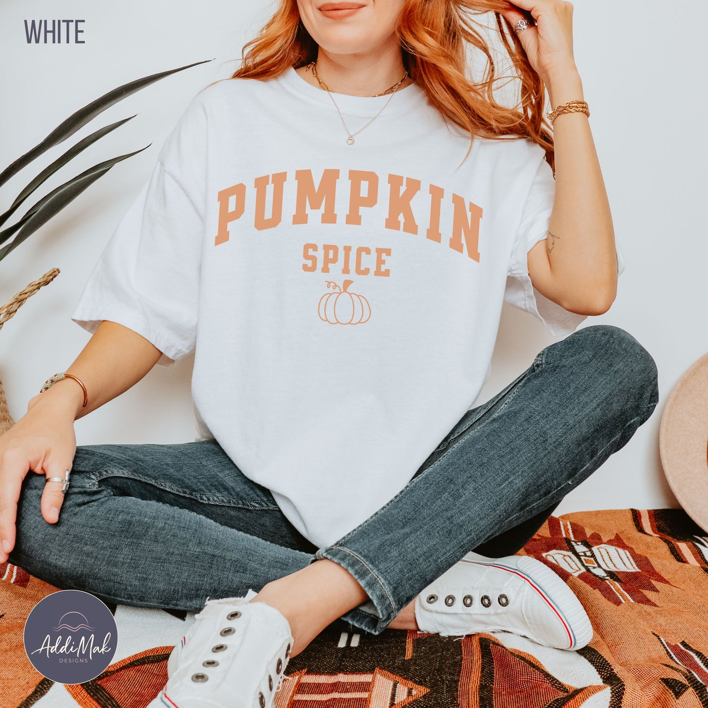 Pumpkin Spice Varsity T-Shirt