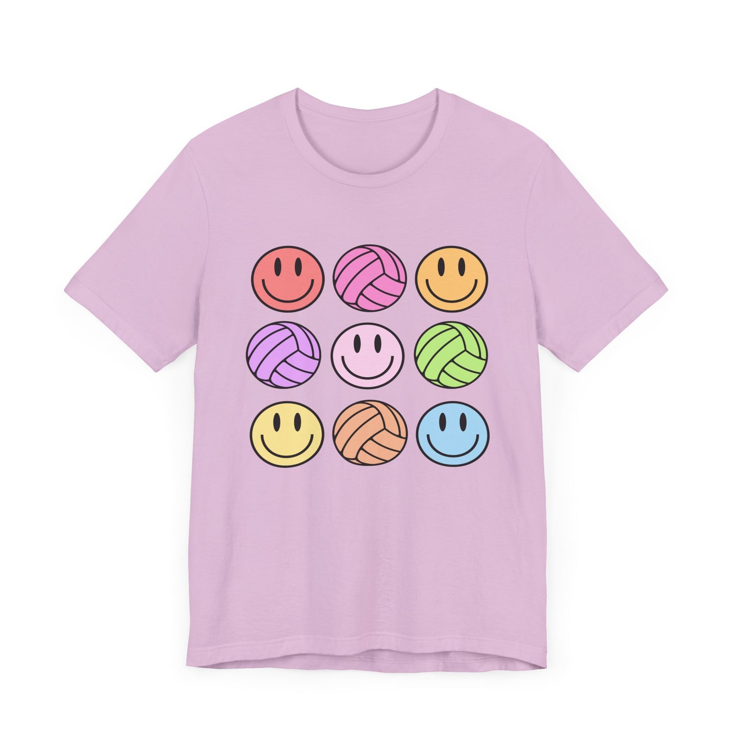 Retro Volleyball Smiley Shirt